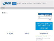 Tablet Screenshot of exatuspr.com.br